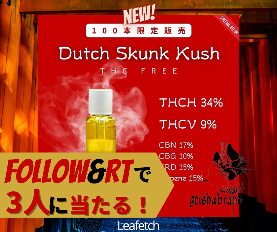GEISHABRAND Dutch Skunk Kush THCH Liquid